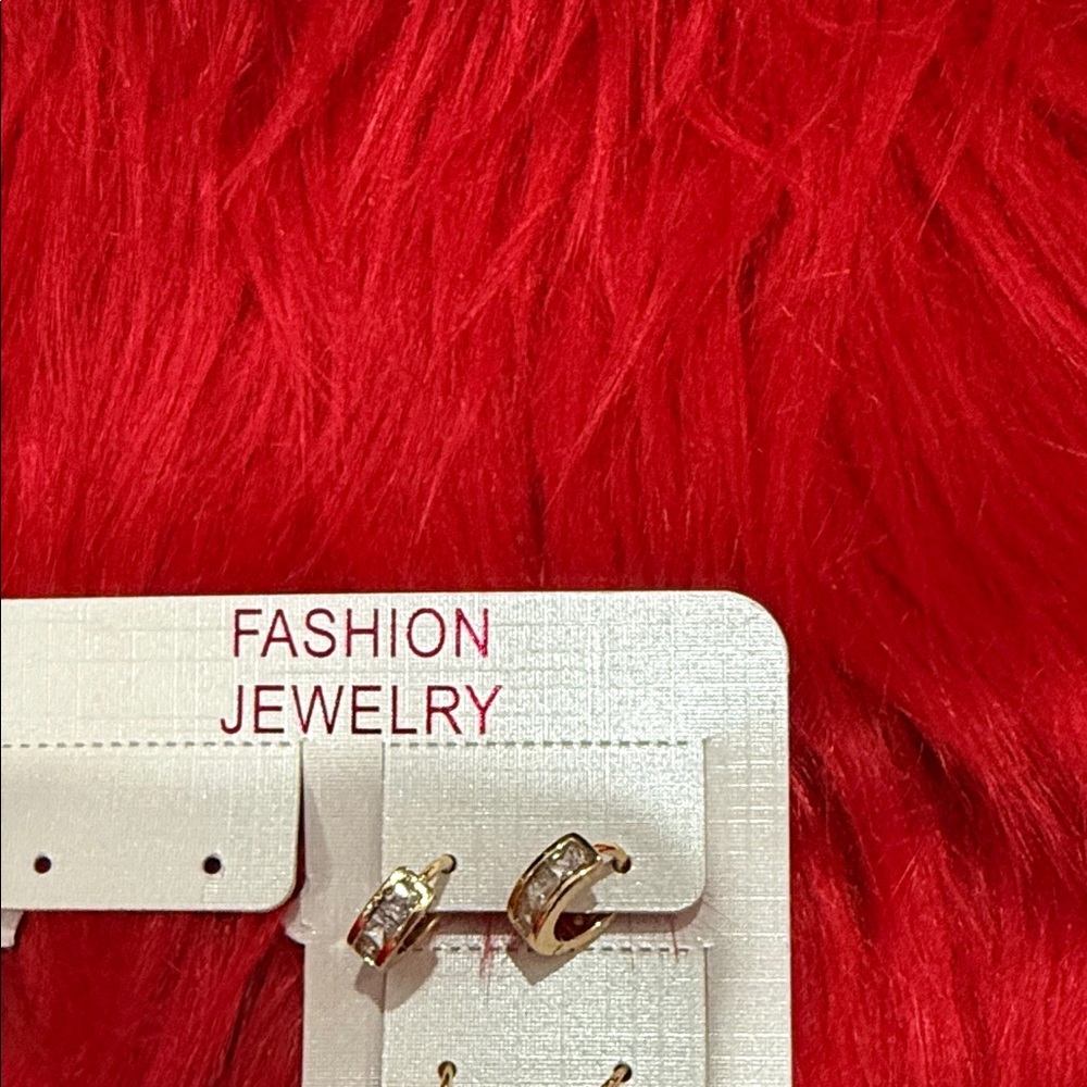 Gold Fashion Jewelry Hoop Earrings